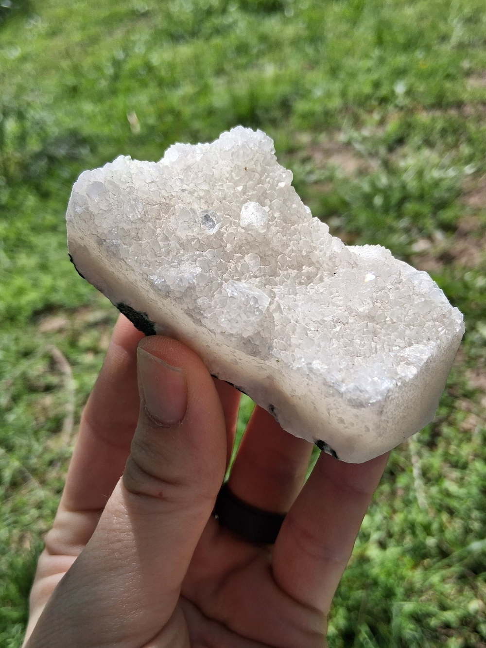 Apophyllite Cluster Zeolite Mineral Freeform Flower Cluster Display Druzy Chunk
